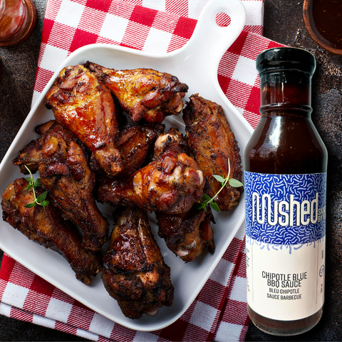 Turn Up the Heat with Bold, Baked Chipotle Blue BBQ Wings