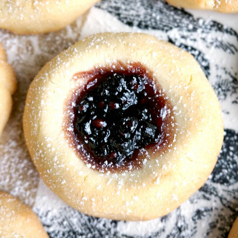 Sweeten Up Your Day with Triple Berry Jam Thumbprint Cookies