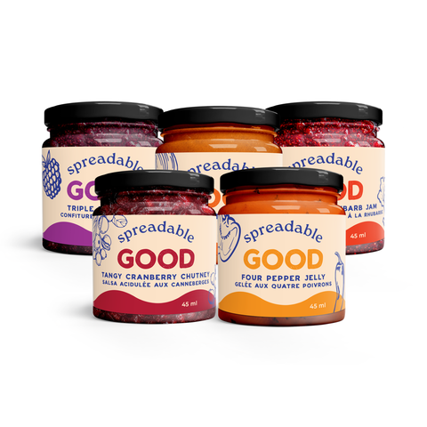 Mini Spreadable Good Sampler 5 Pack