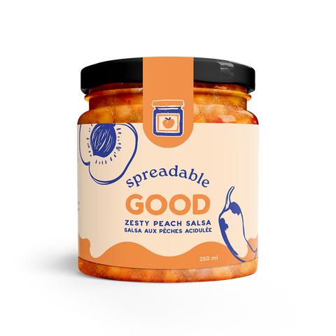 Zesty Peach Salsa