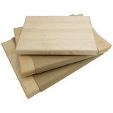 Small, Medium, and Large Maple Chef Boards 